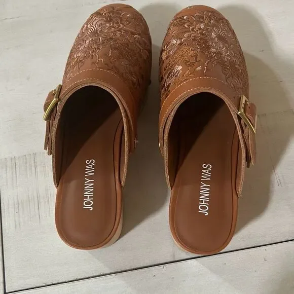 Johnny Was Embroidered Mules NEW - Picture 7 of 11